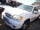 2003 Toyota Tundra SR5 White Extended Cab 3.4L AT 2WD #Z23433